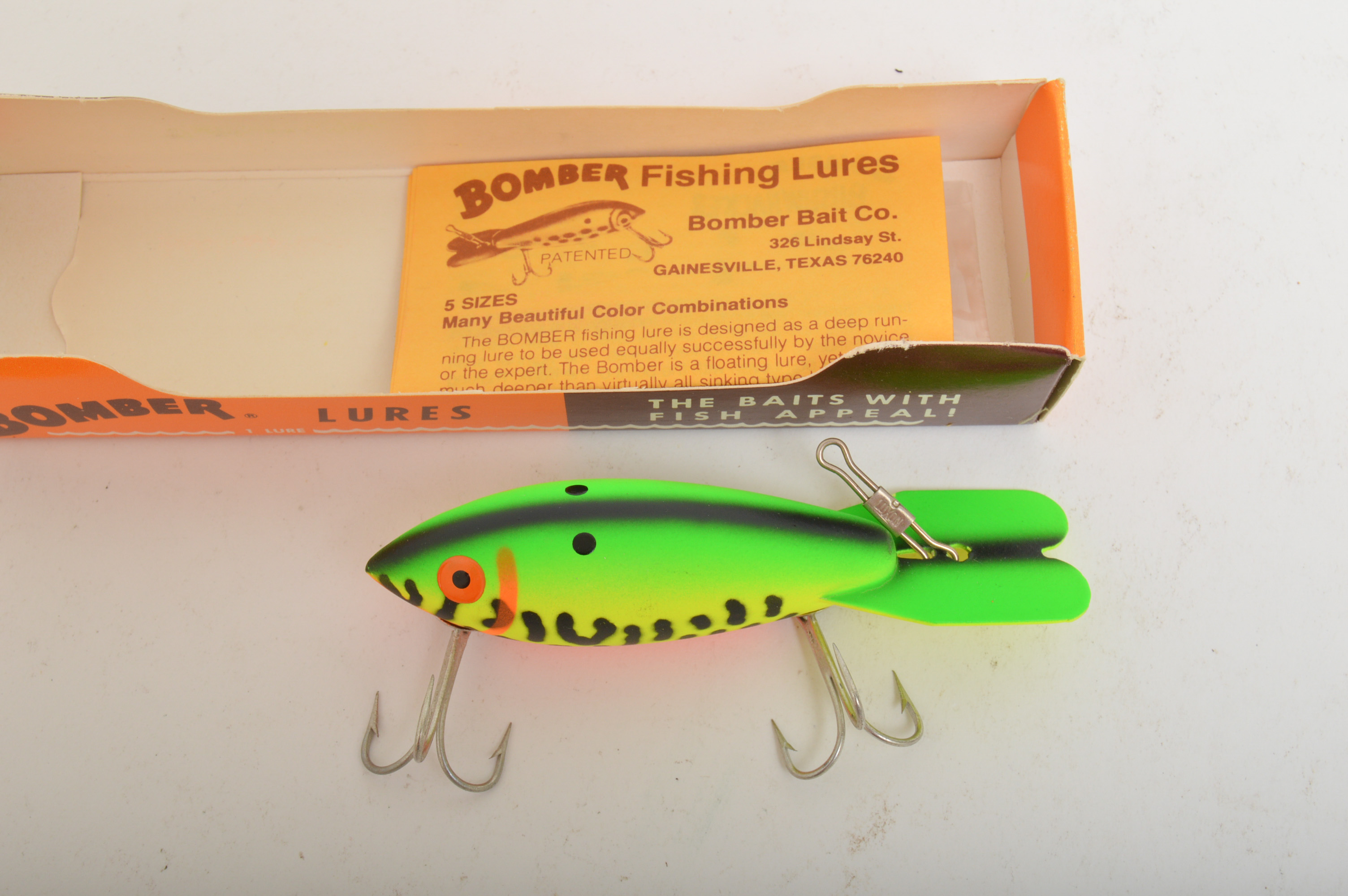 Vintage Bomber Fishing Lures EBTH