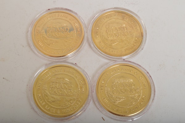 Grand casino wildlife collector coins