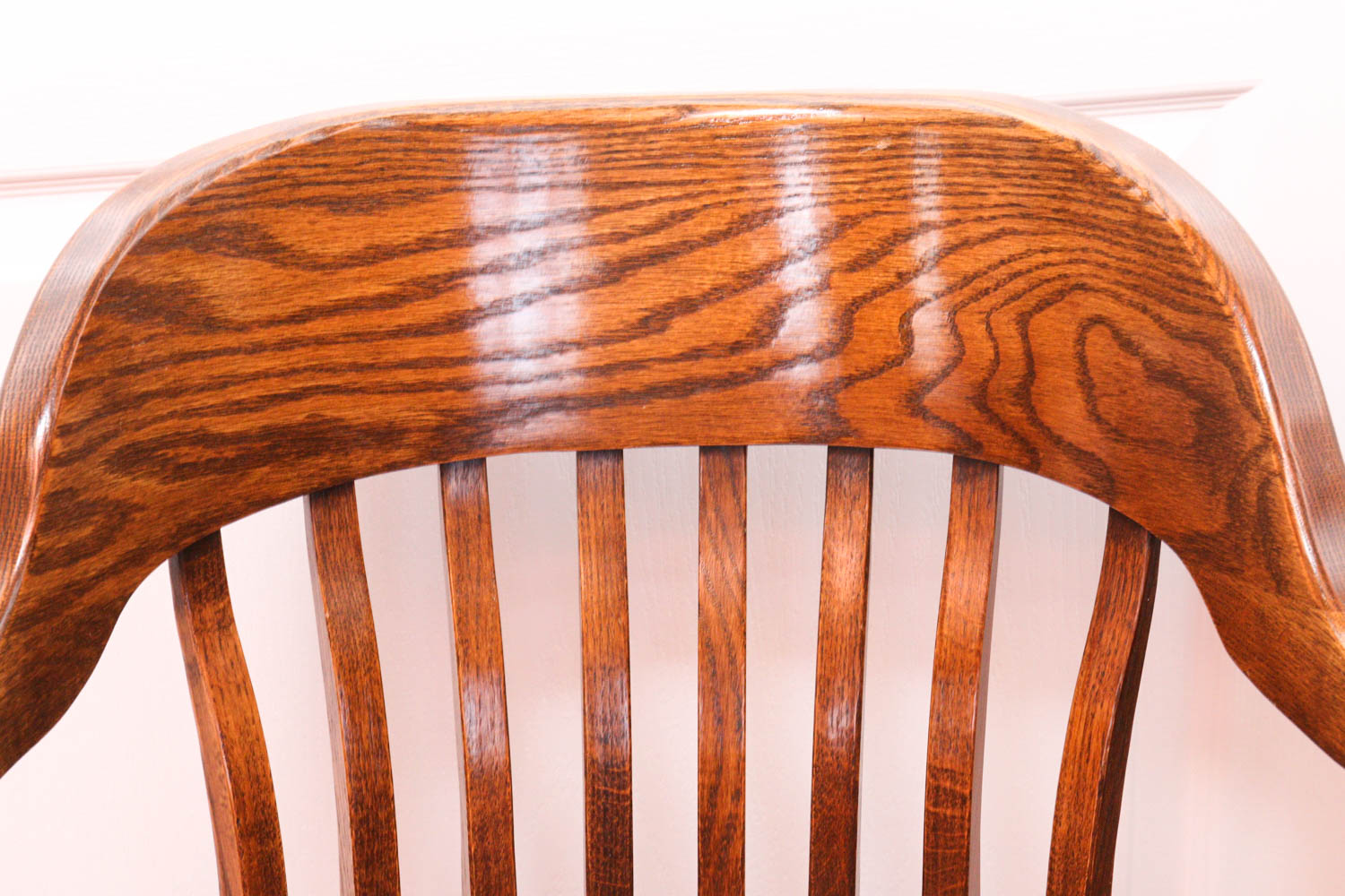 Oak Creek by Riverside Roll Top Desk with Chair EBTH