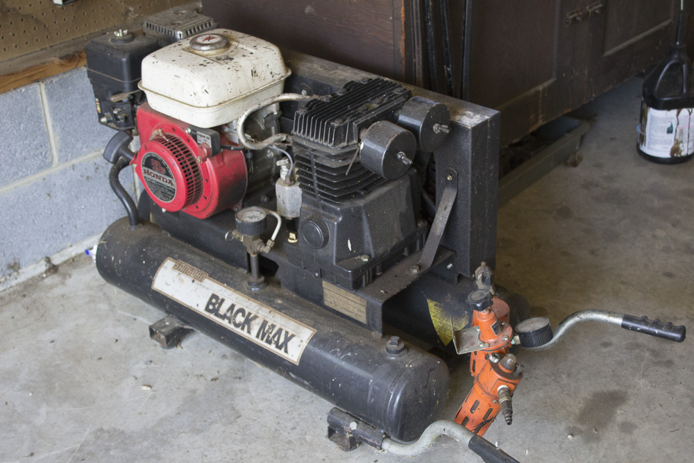 Sanborn "Black Max" Air Compressor EBTH