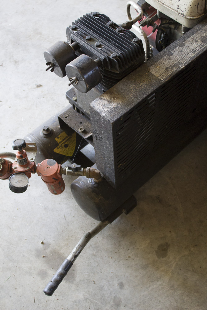 Sanborn "Black Max" Air Compressor EBTH