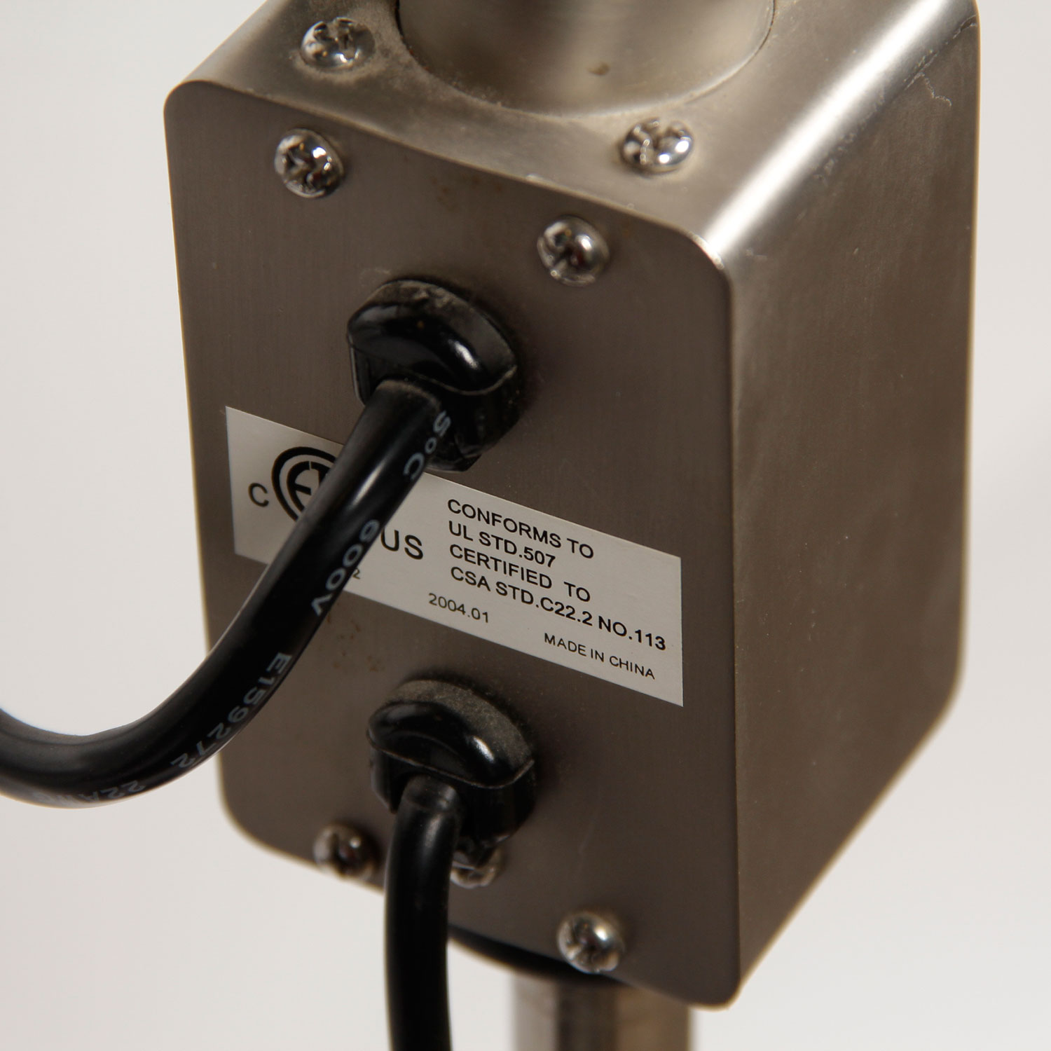 Restoration Hardware Allaire Nickel Floor Fan EBTH