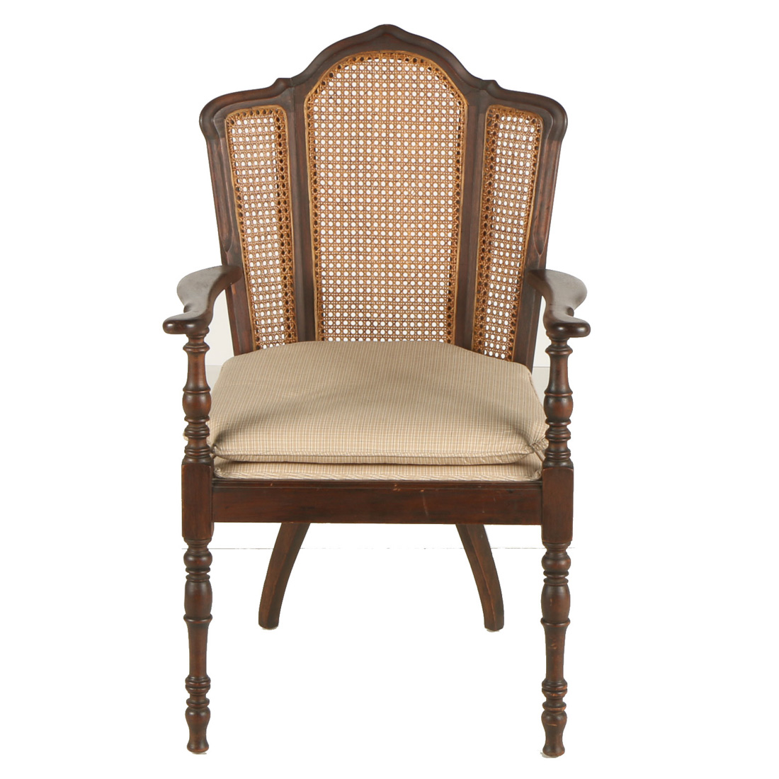 Cane Wingback Chair EBTH