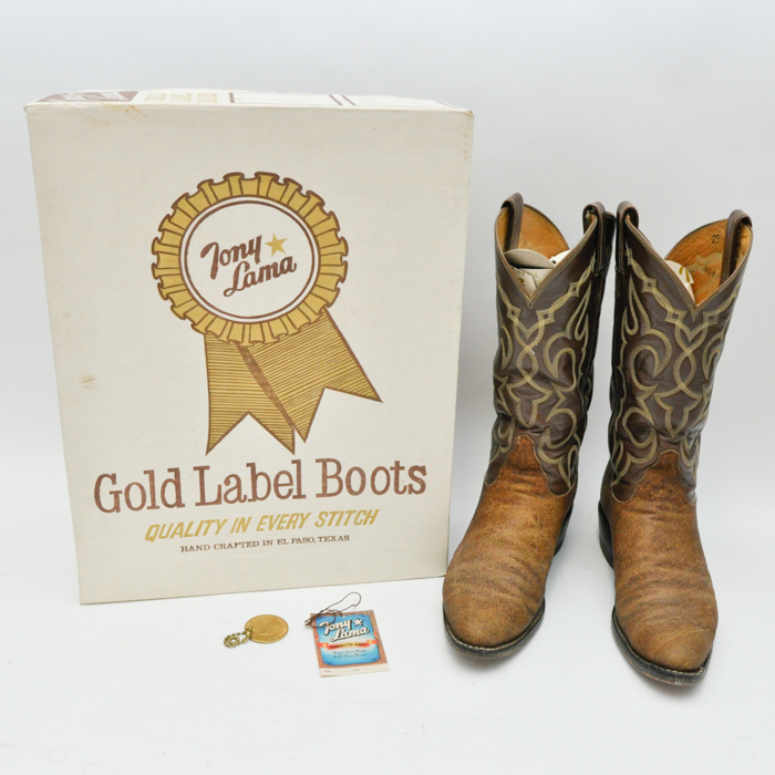 tony lama gold label boots