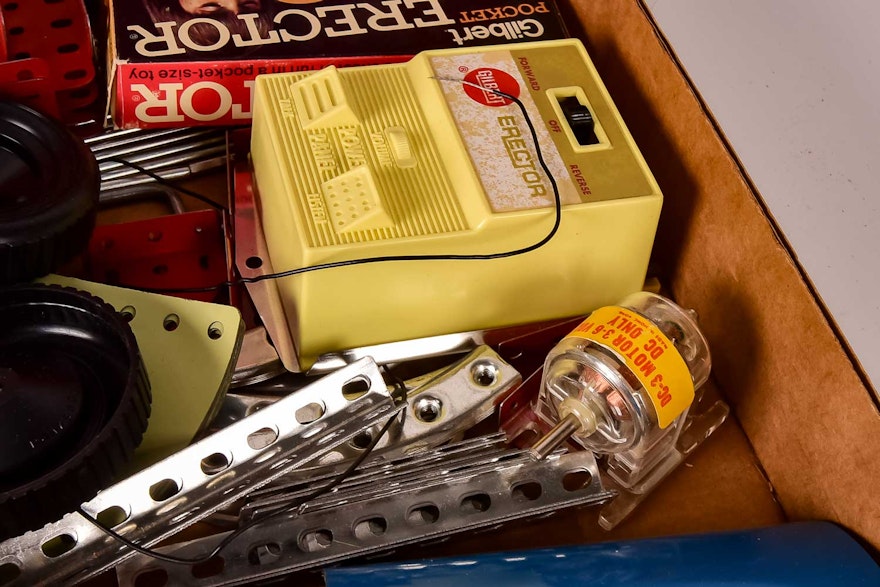 Gilbert Master Powerline Erector Remote Control Model Toy Set | EBTH