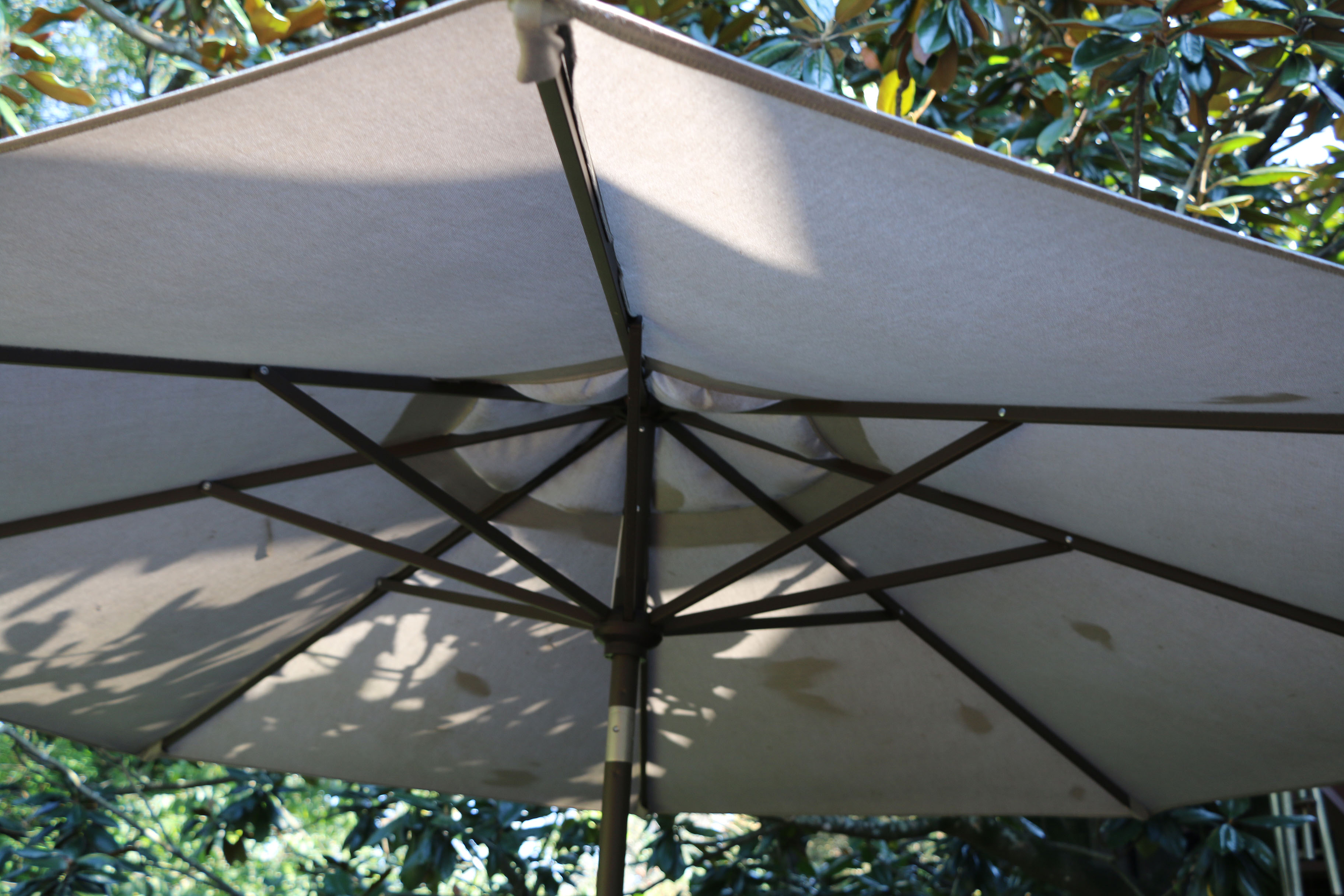 Early 21st Century Nine-Piece Patio Dining Set