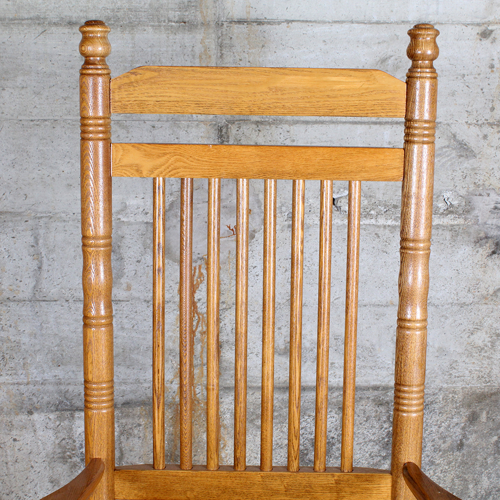 "The Cracker Barrel Rocker" Rocking Chair EBTH