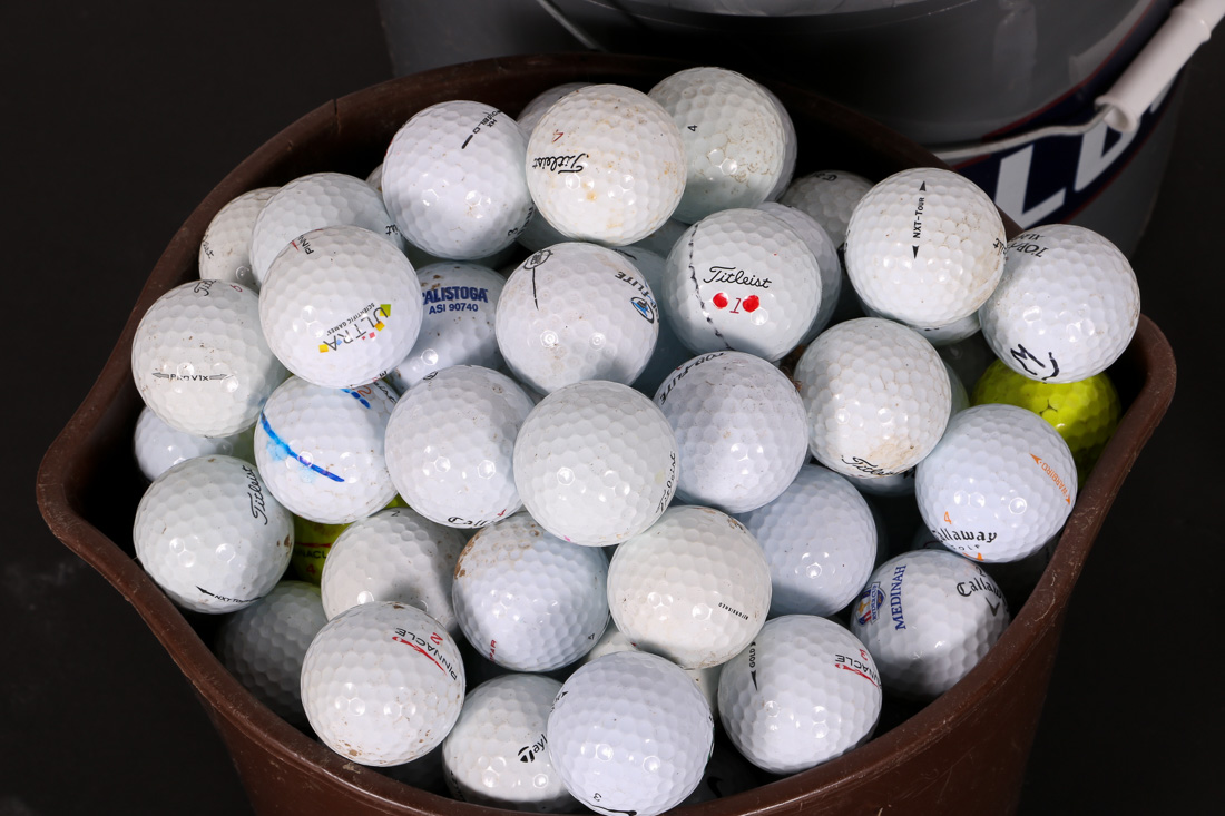 Two Buckets of Golf Balls EBTH