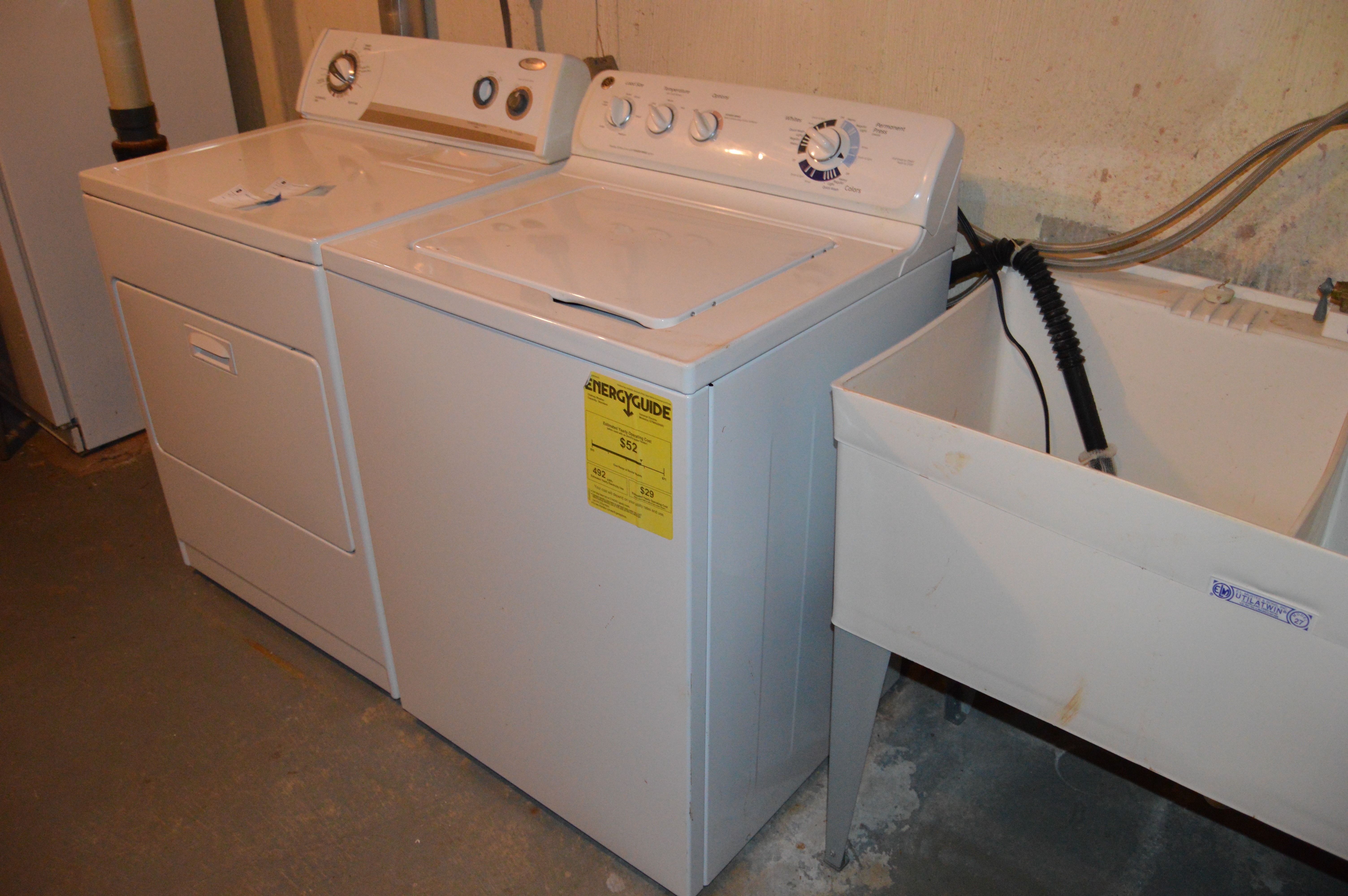 General Electric Top Load Washer EBTH