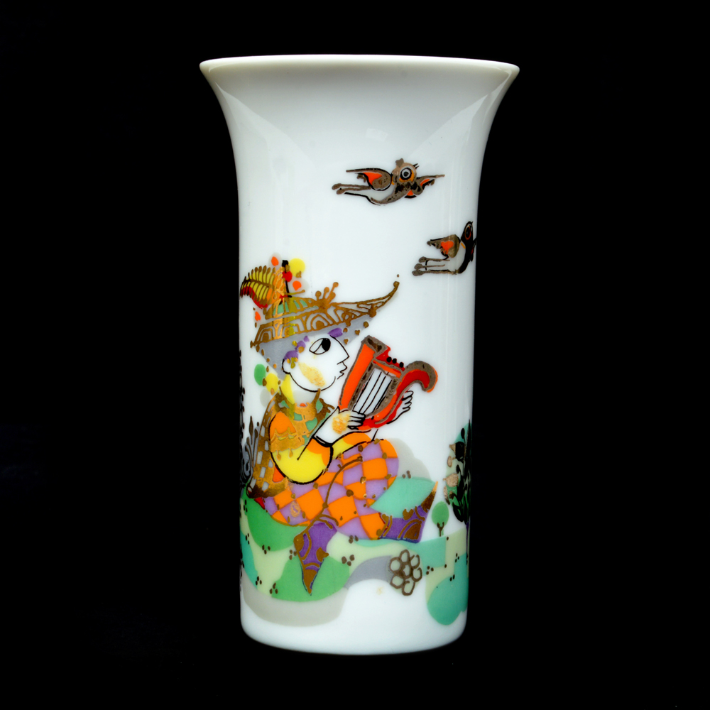Rosenthal Germany Bjorn Wiinblad Vase EBTH