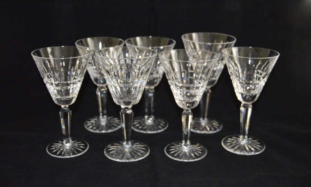 Waterford Crystal "Lismore Diamond Essence" Wine Glasses
