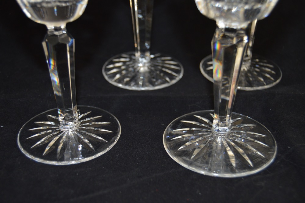 Waterford Crystal "Lismore Diamond Essence" Wine Glasses