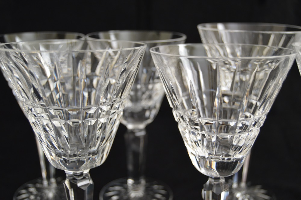 Waterford Crystal "Lismore Diamond Essence" Wine Glasses