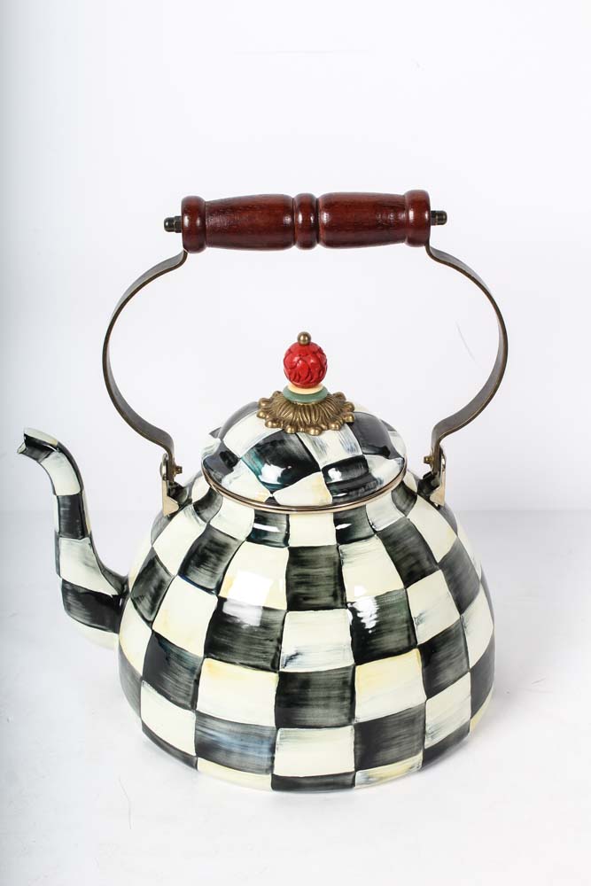 MacKenzieChilds Tea Kettle EBTH