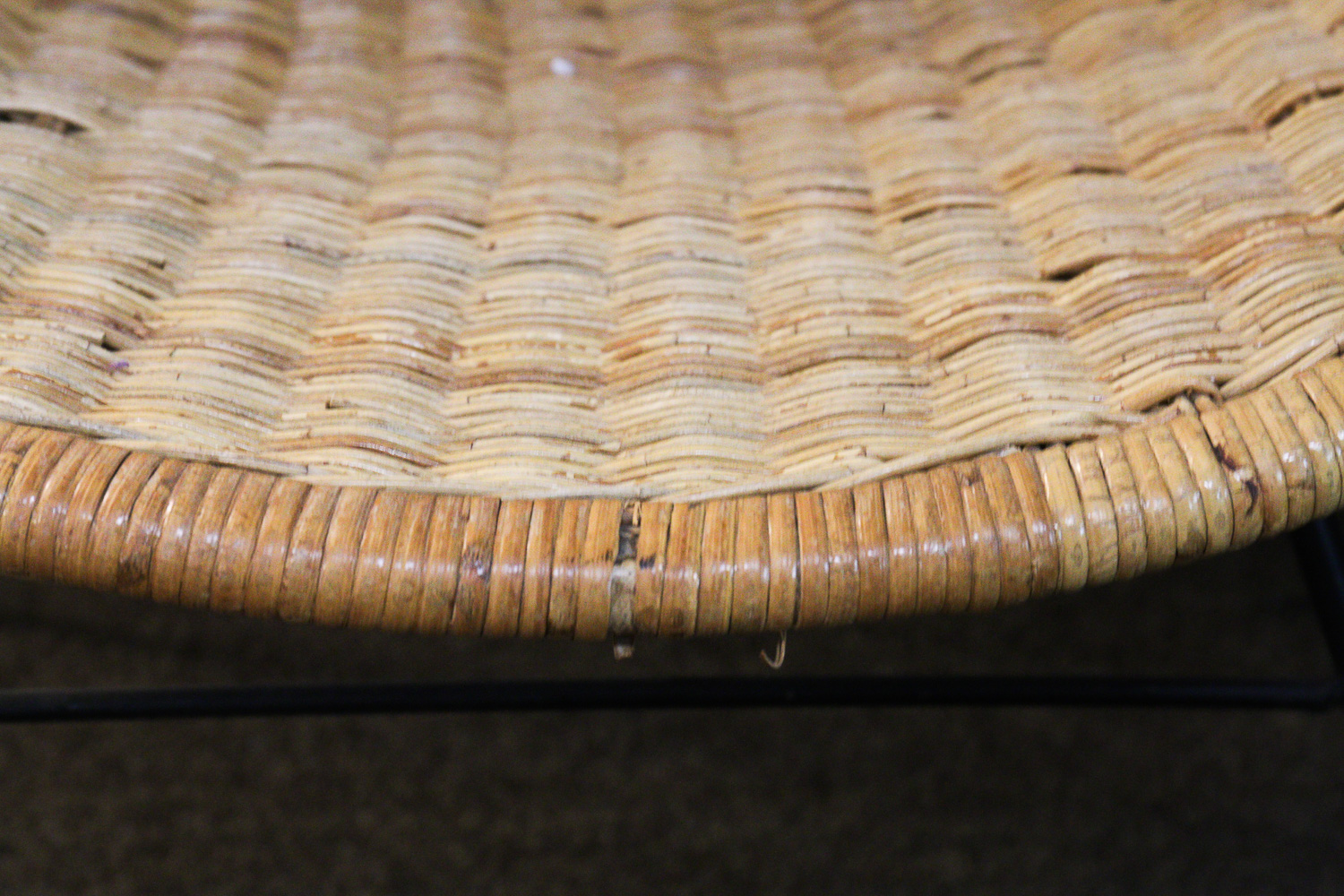 Vintage Rattan Saucer Chair EBTH