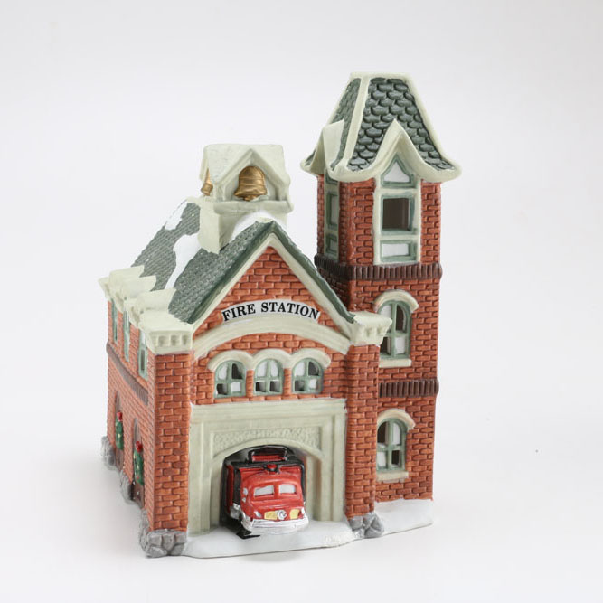 Dickens Keepsake Porcelain Lighted Houses EBTH