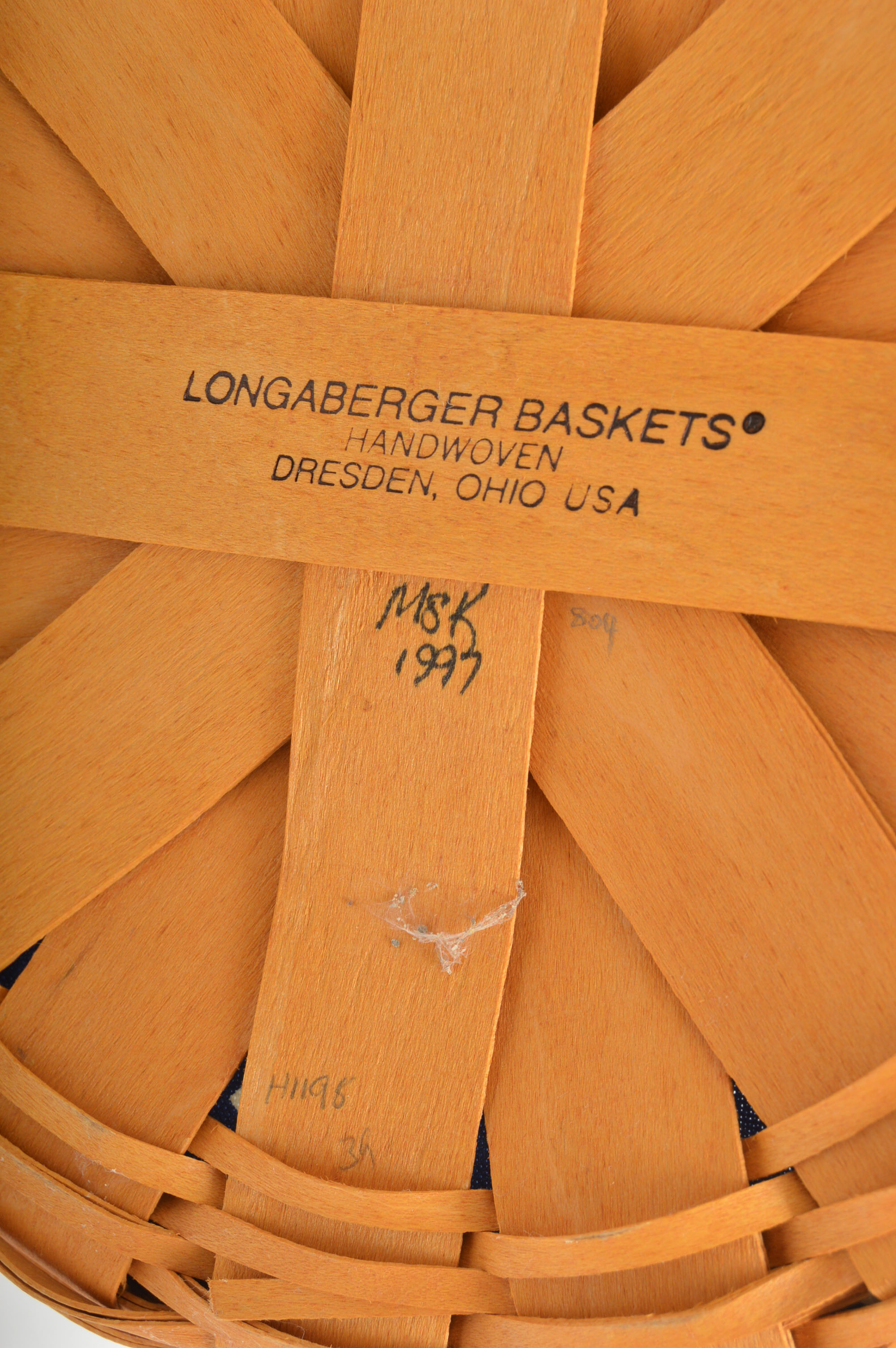 Longaberger basket EBTH