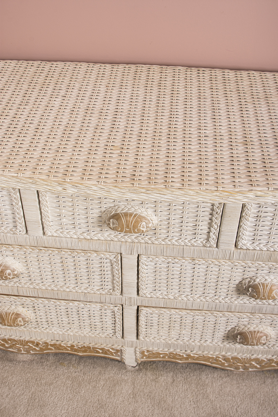 Pier 1 Imports Jamaica Collection Wicker Chest of Drawers EBTH