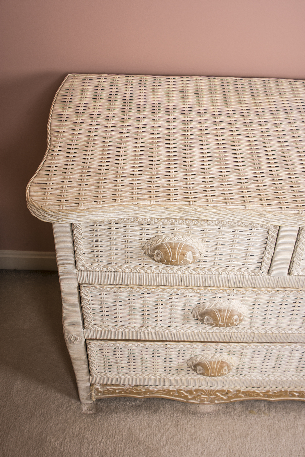 Pier 1 Imports Jamaica Collection Wicker Chest of Drawers EBTH