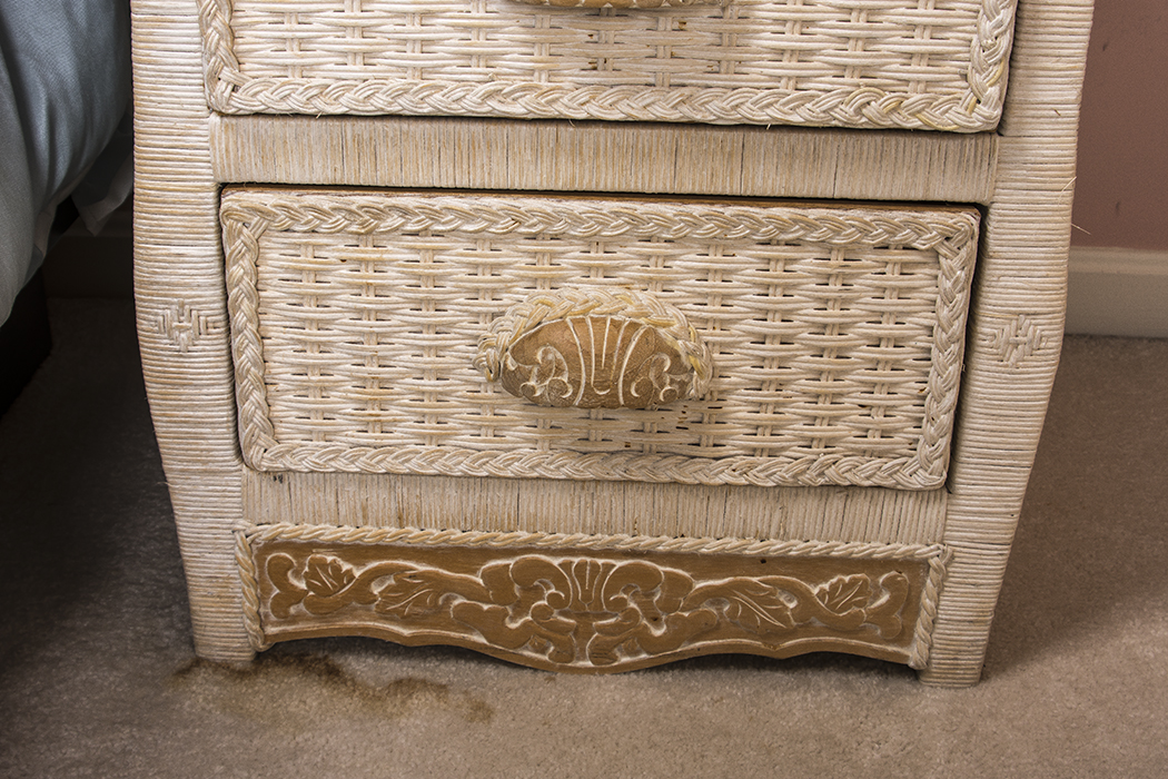 Pier 1 Imports Jamaica Collection Wicker Nightstands EBTH