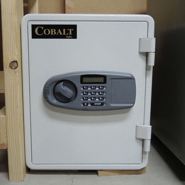 Cobalt Combination Fire Theft Home Safe EBTH