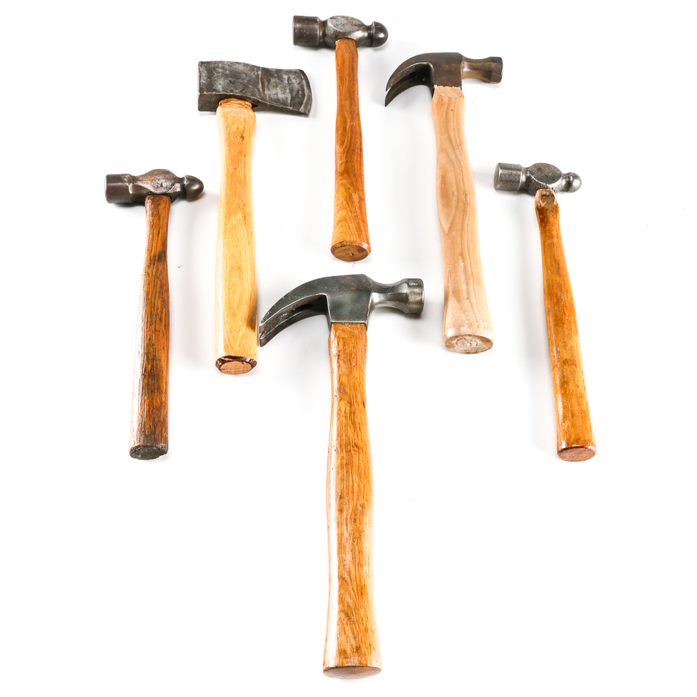 Collection of Hammers and Axe EBTH