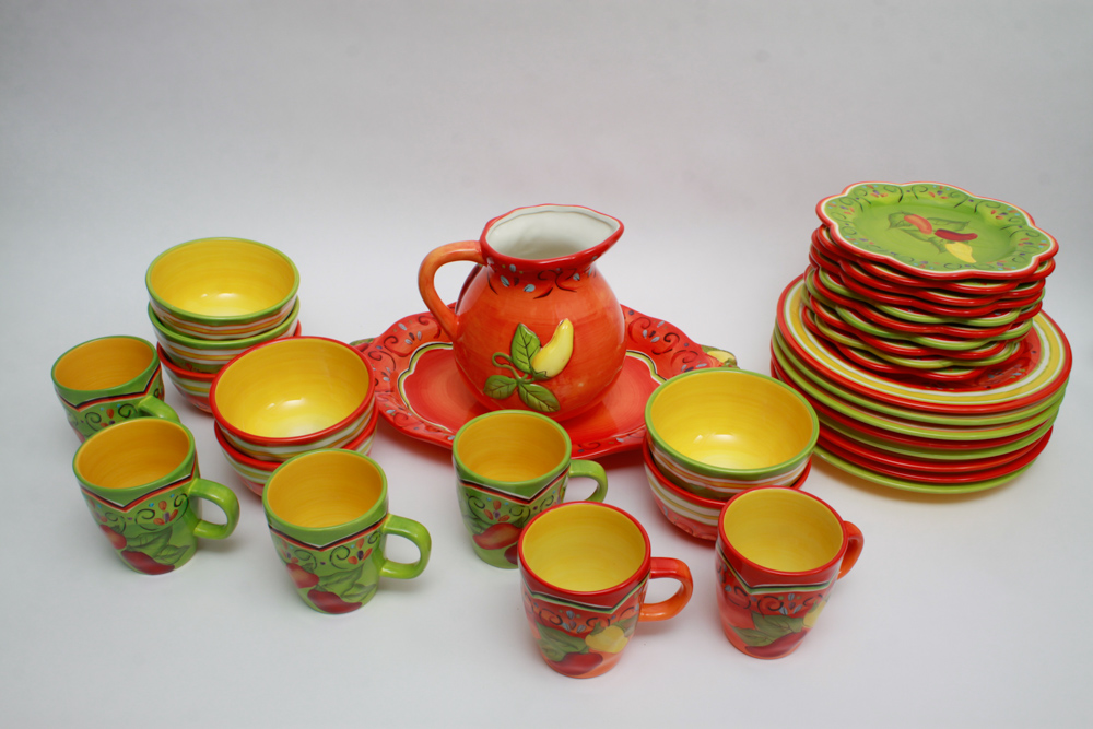 Set of Pier 1 Imports "Pasilla" Dishes EBTH