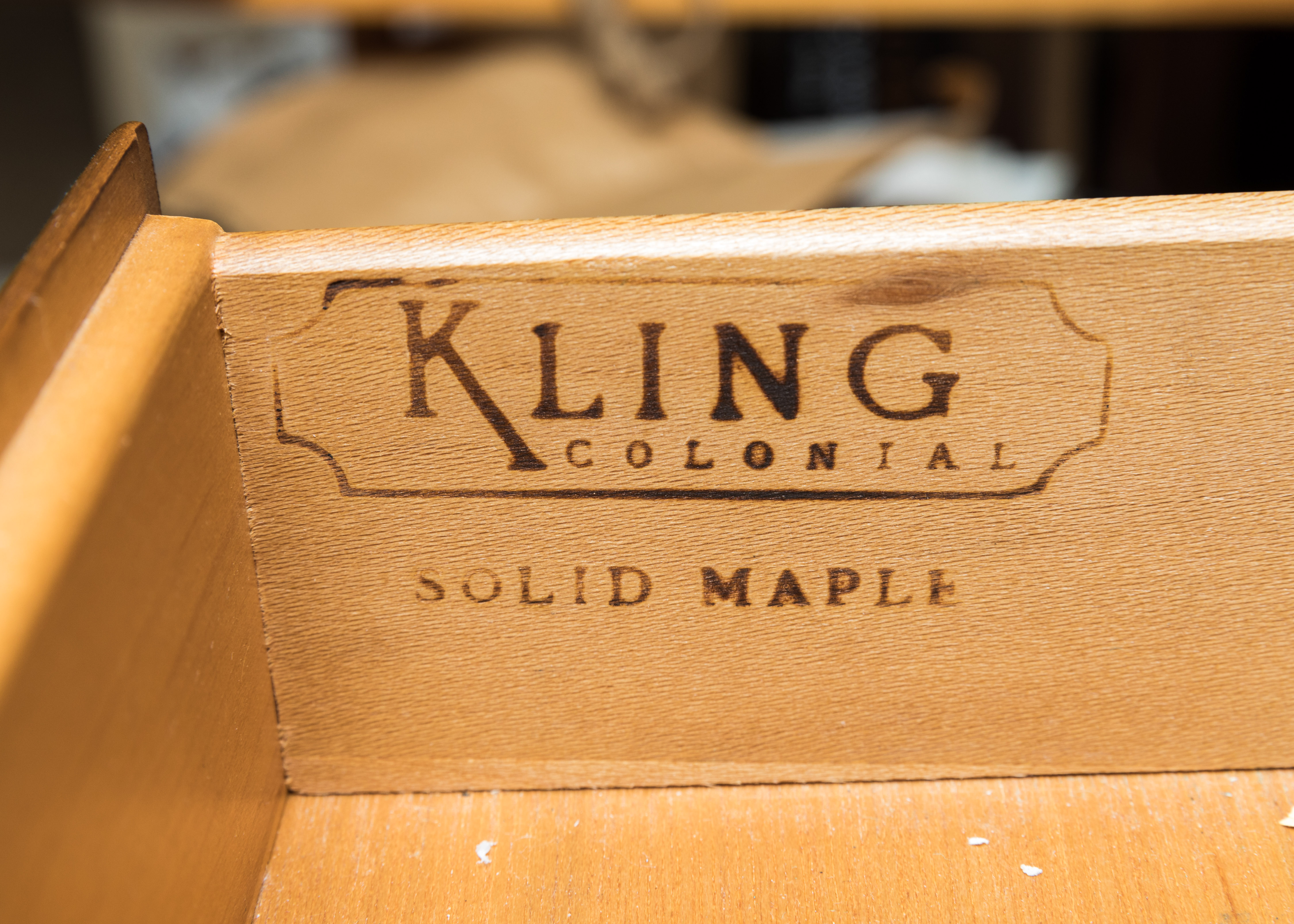 Kling Colonial Desk with StepBack Bookcase EBTH