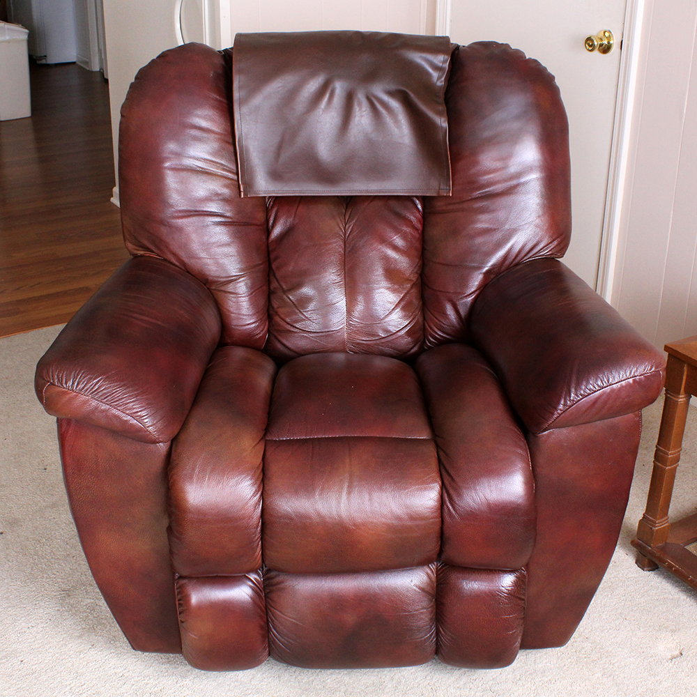Brown Leather LaZBoy Recliner EBTH