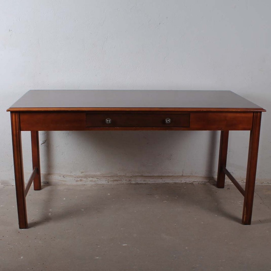 One Drawer Desk By Kimball Hospitality Furniture Ebth
