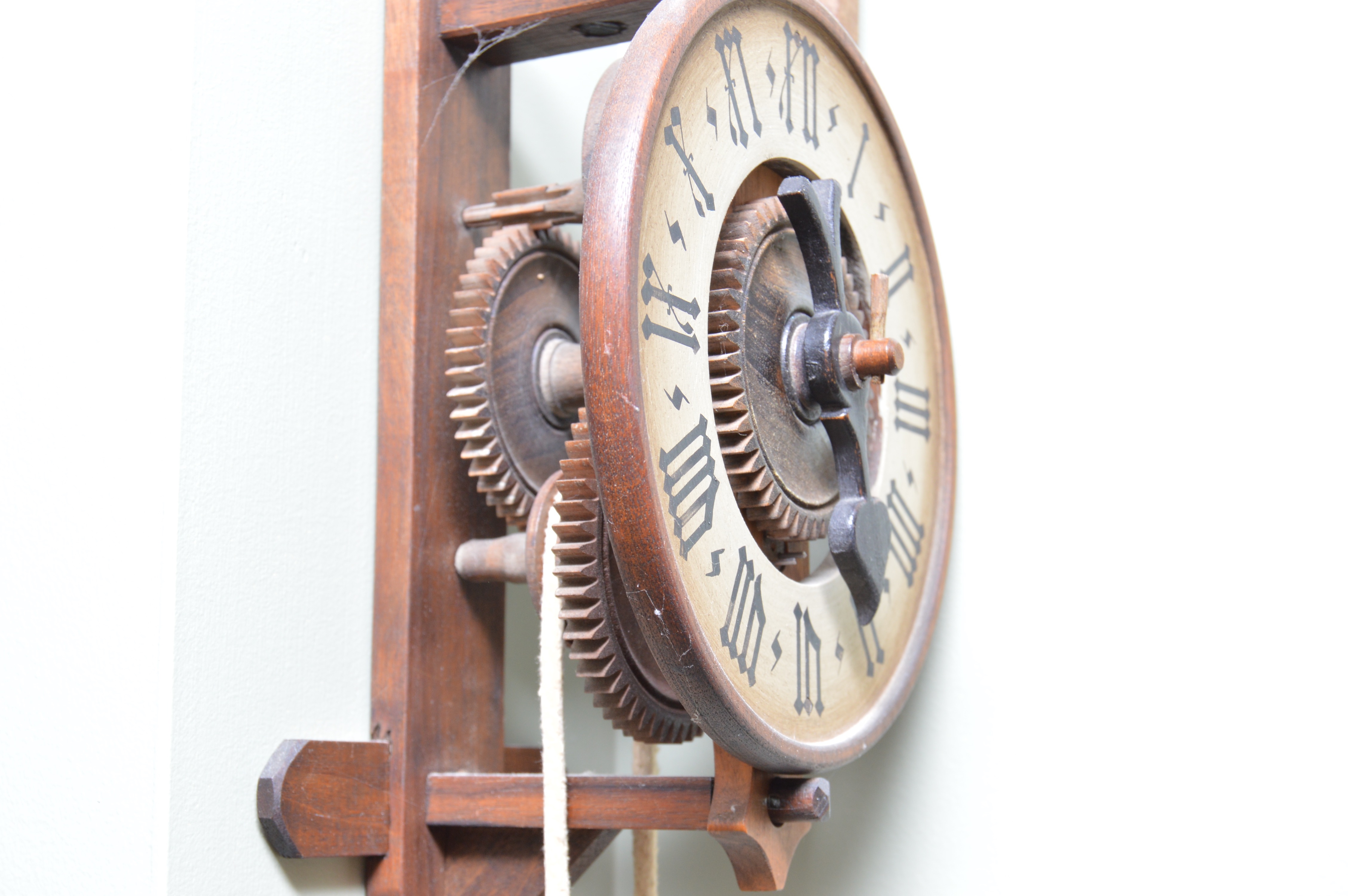 Verge and Foliot Wall Clock EBTH