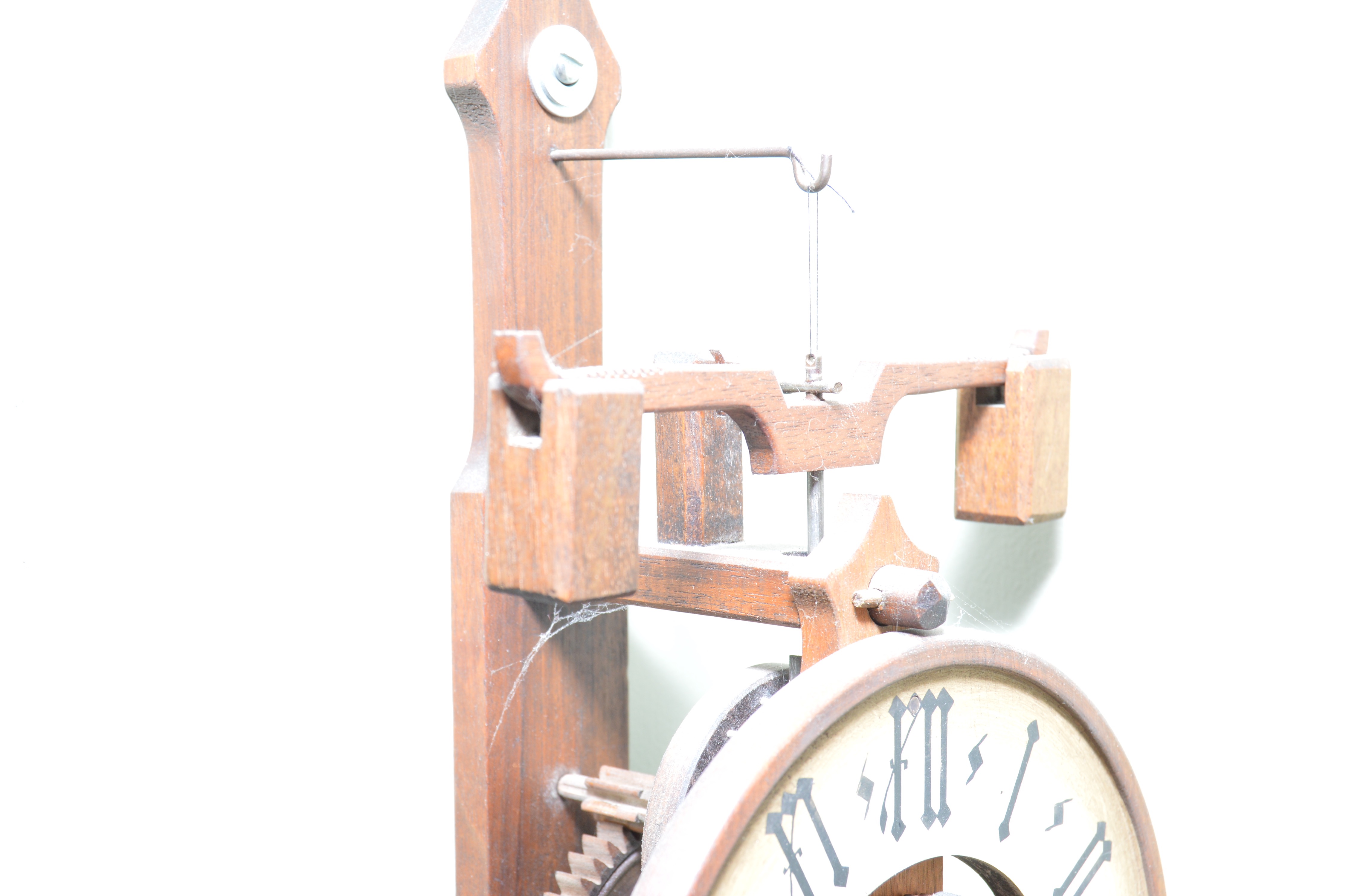 Verge and Foliot Wall Clock EBTH