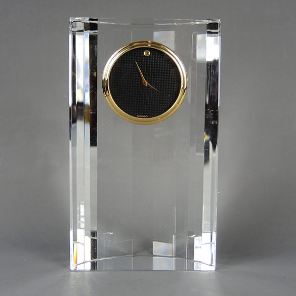 Movado Crystal Quartz Desk Clock Ebth