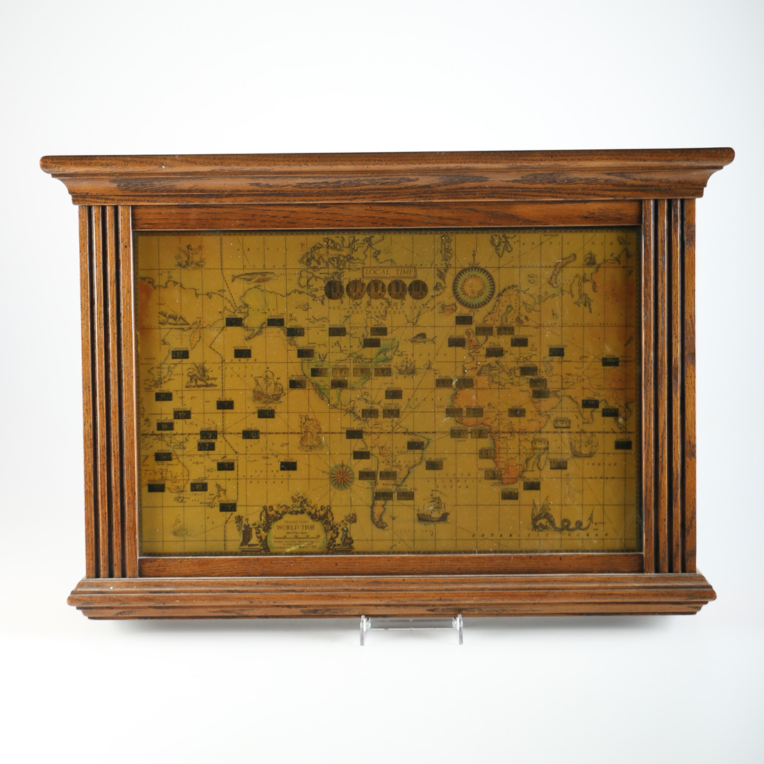 Vintage Electric Howard Miller World Time Clock EBTH