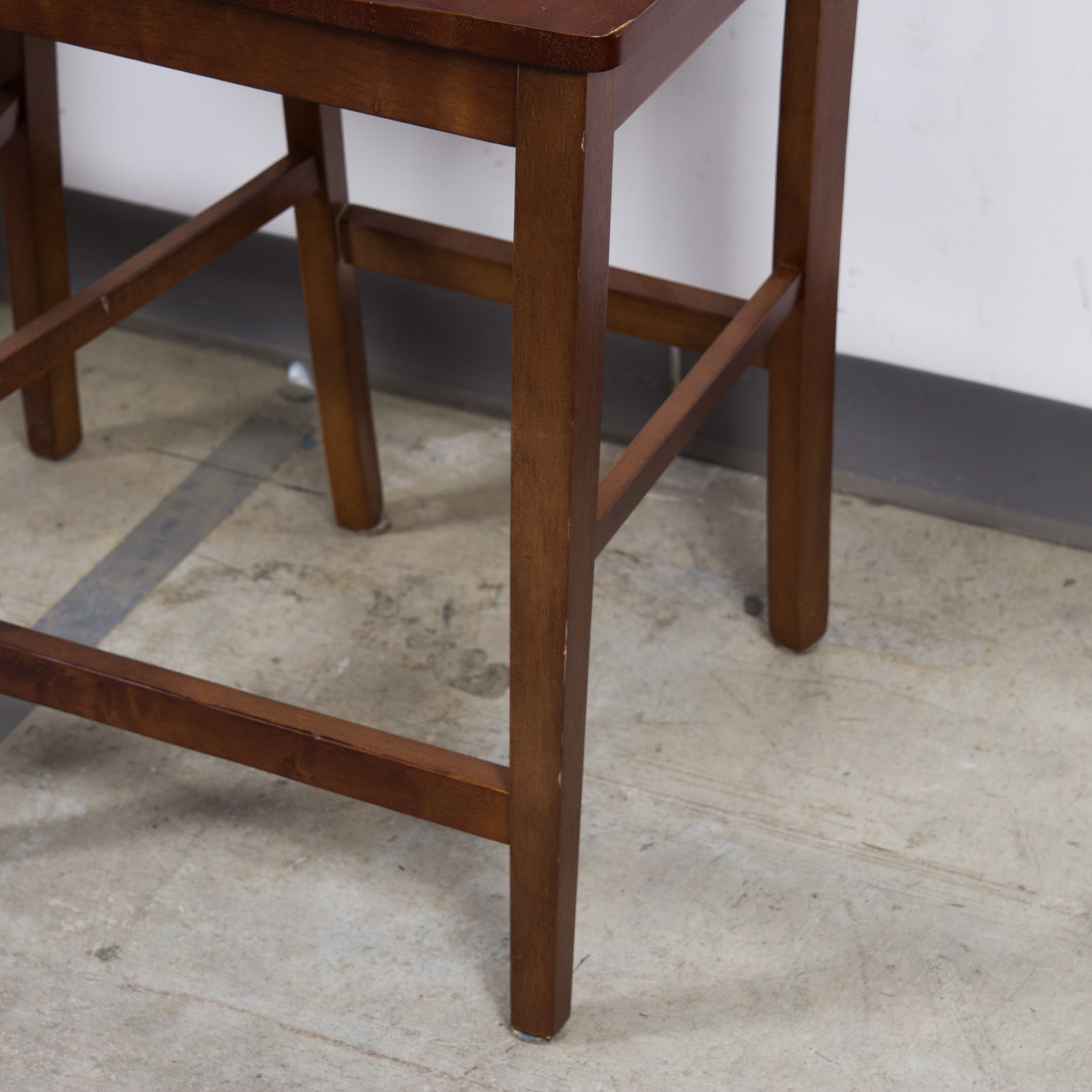 Tall Wooden Chairs EBTH