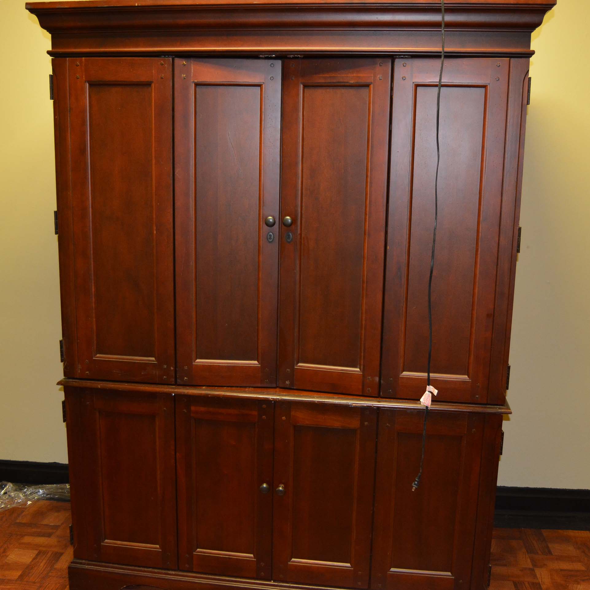 Armoire Desk By Hooker Furniture Ebth