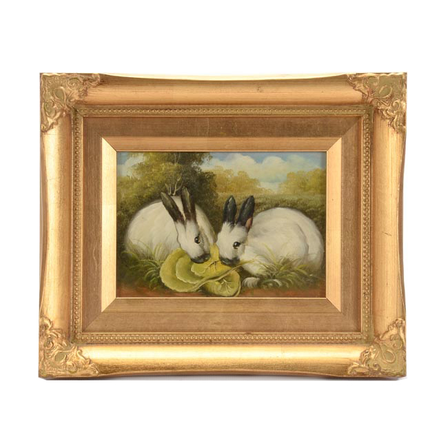 Robert Grace Original Oil Painting EBTH