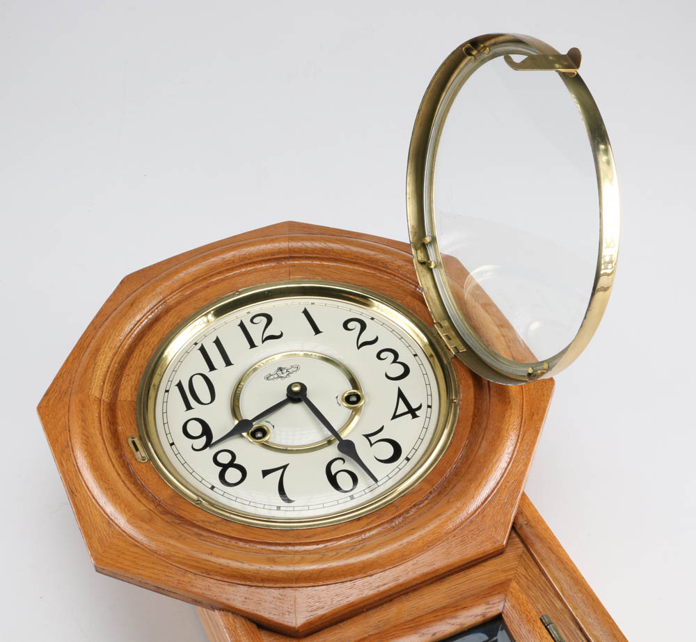 Regulator Pendulum Wall Clock EBTH