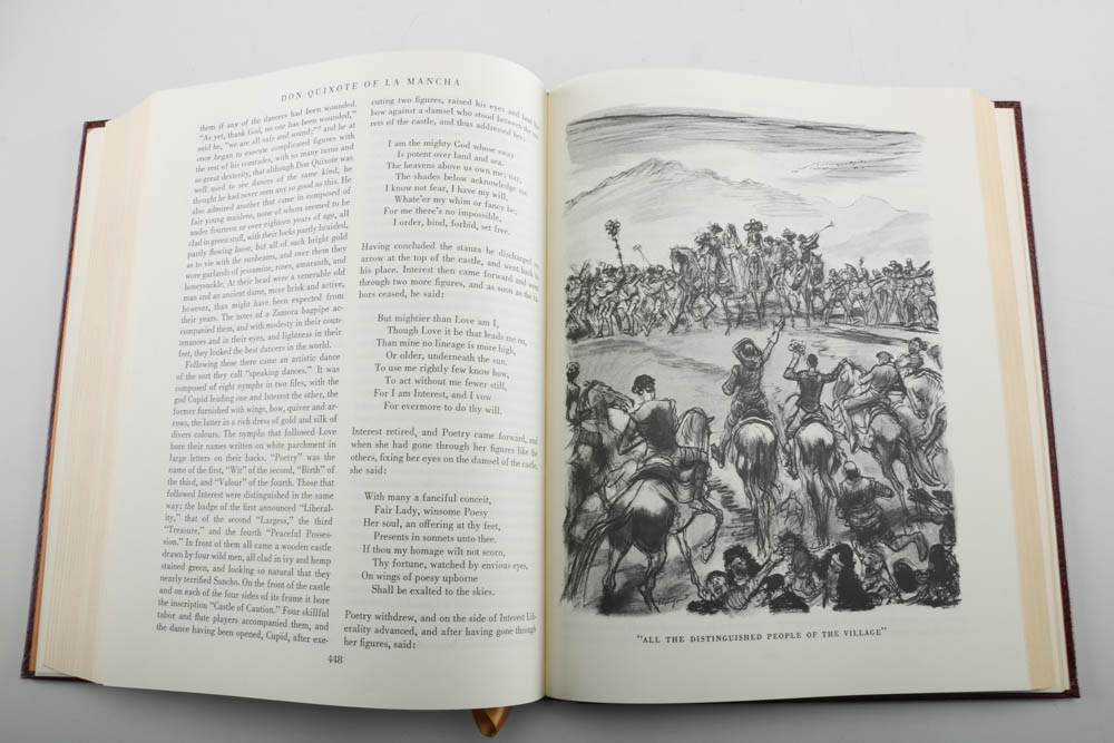 "Don Quixote" and "The Three Musketeers" from The Easton Press EBTH