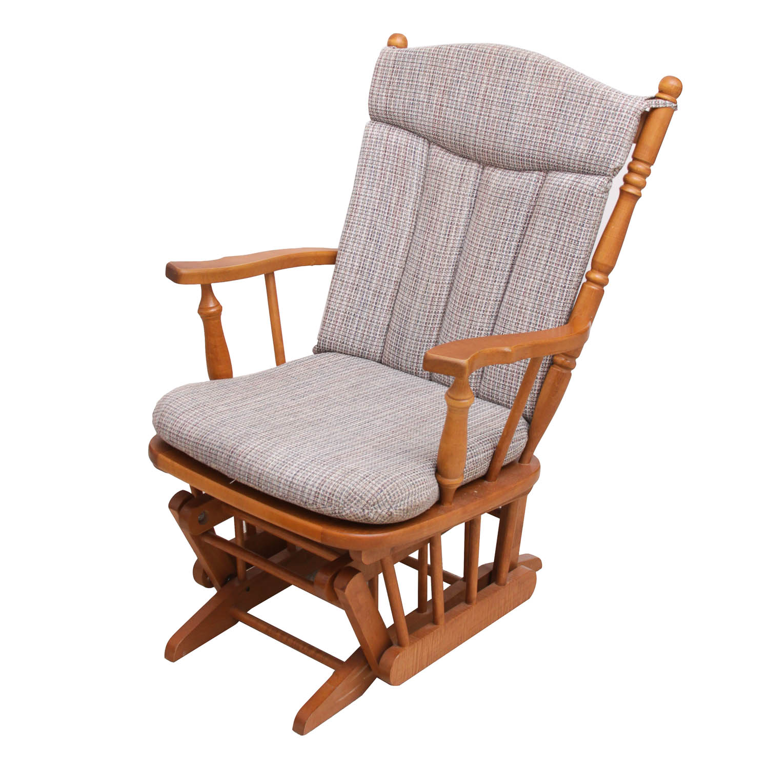 maple glider rocker