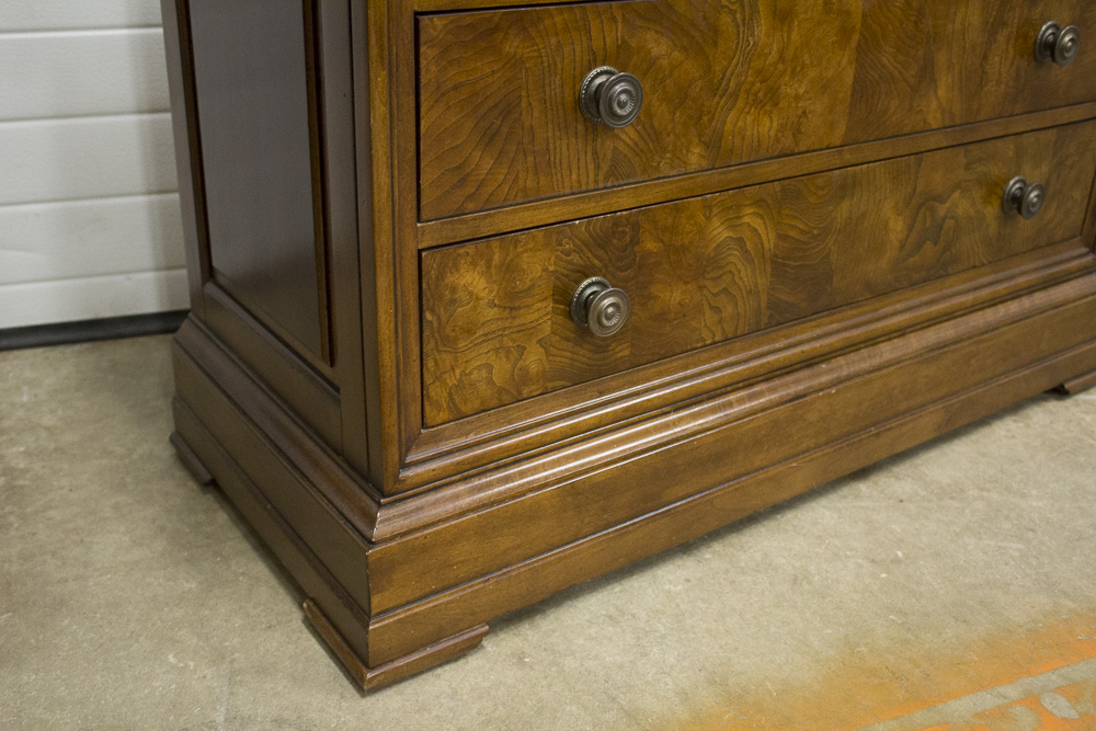 Ethan Allen Marble Topped Chest of Drawers EBTH