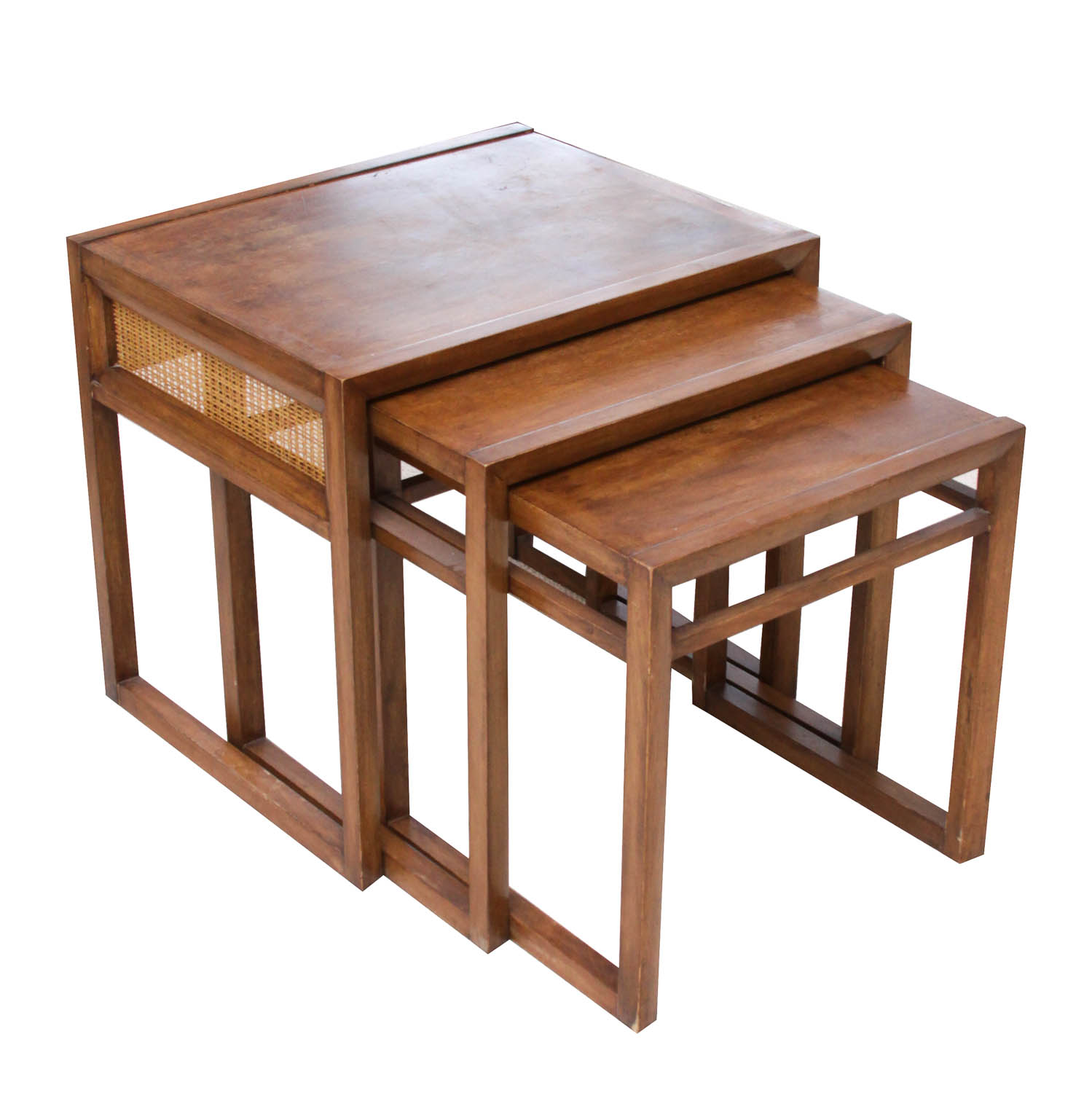 Set of Three Imperial Mahogany Nesting Tables EBTH