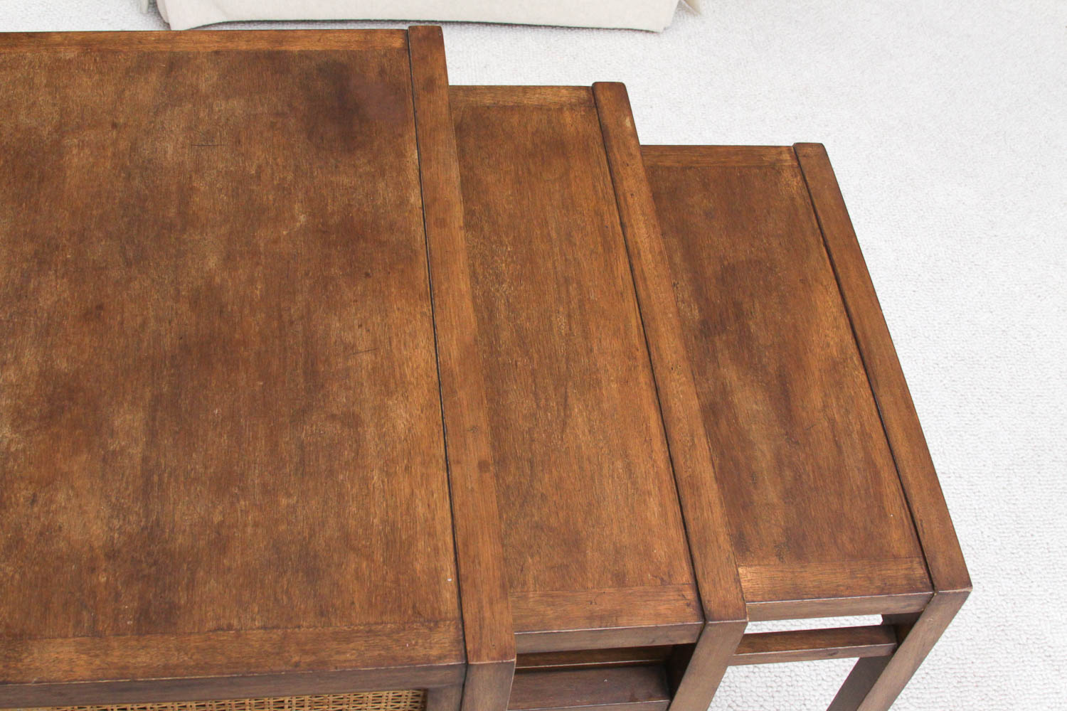 Set of Three Imperial Mahogany Nesting Tables EBTH