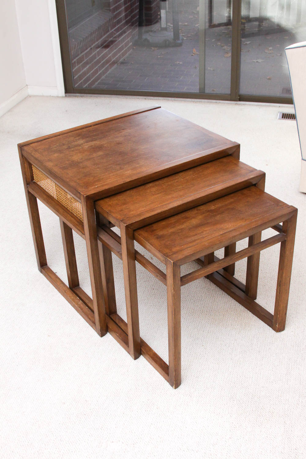 Set of Three Imperial Mahogany Nesting Tables EBTH