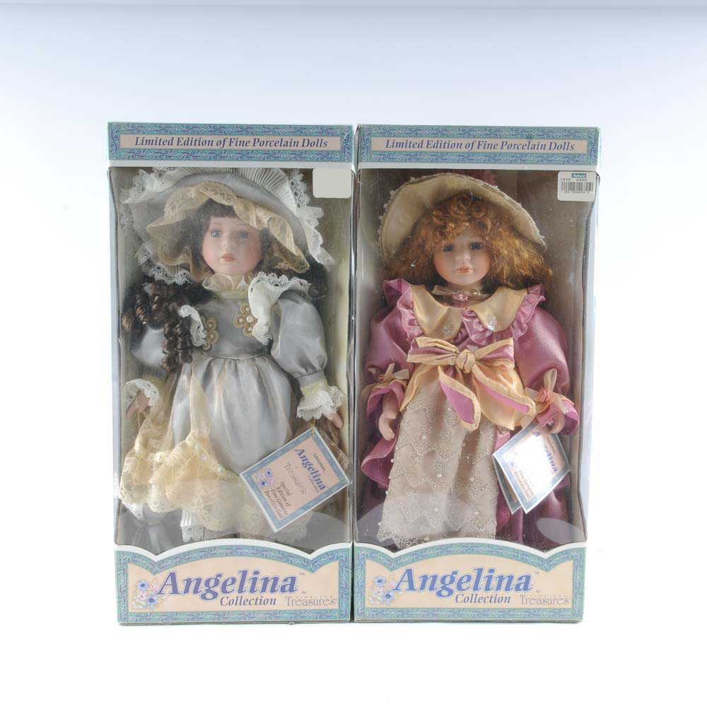 angelina collection porcelain dolls