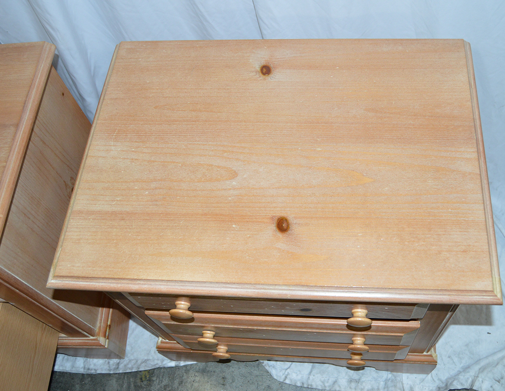 Bed Frame and Night Stand Pair EBTH