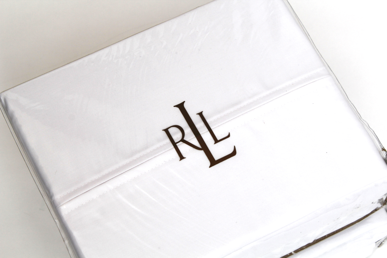 Collection of Ralph Lauren 500 Thread Count Cotton Sheets