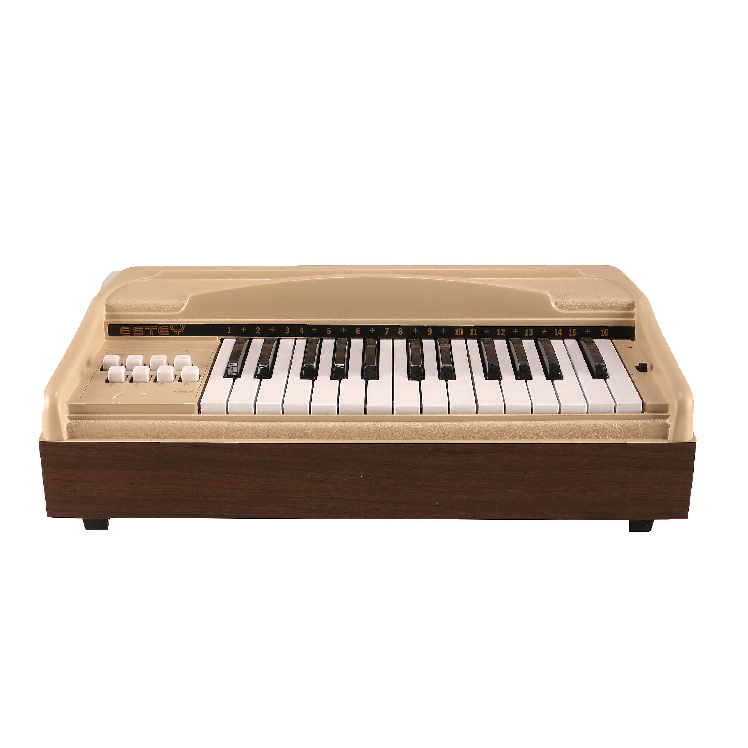 Vintage Circa 1955 Estey Model 1025 Tabletop Electric Chord Organ EBTH