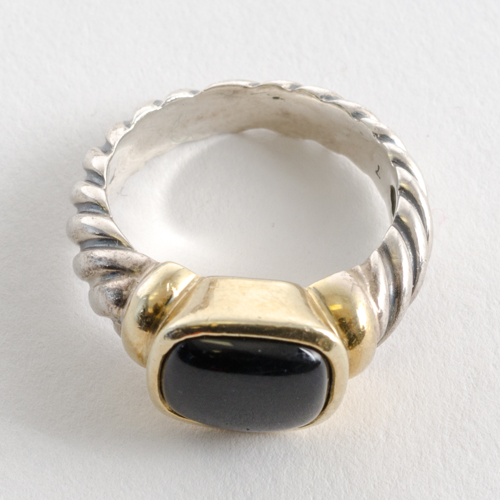 David Yurman Black Onyx Ring EBTH