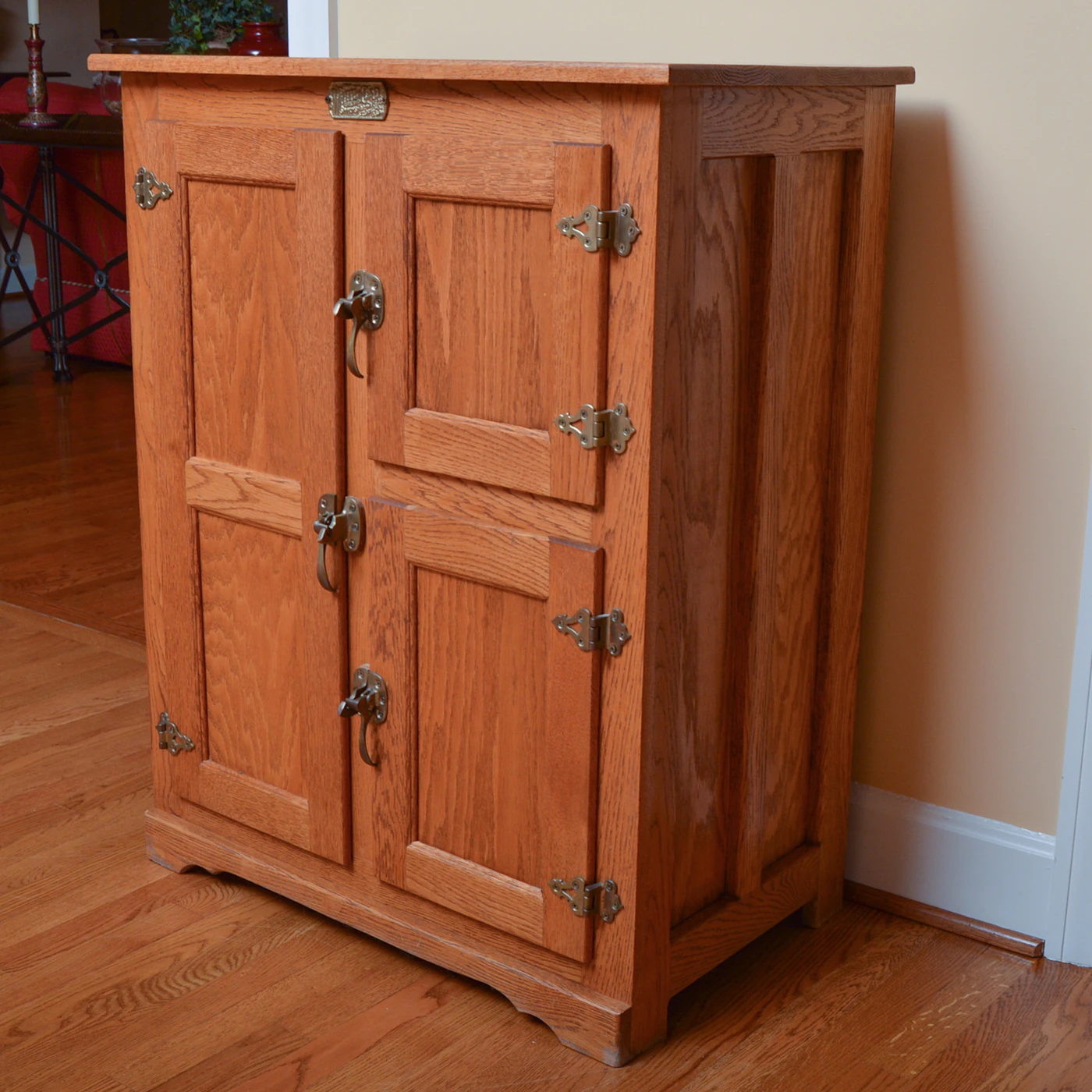 Oak Icebox Reproduction Cabinet | EBTH